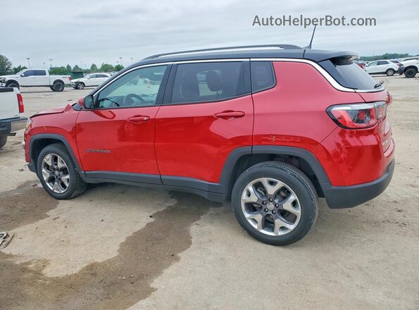 3C4NJDCB9KT812670 2019 JEEP COMPASS Red უკანა მარცხენა