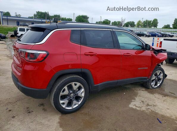 3C4NJDCB9KT812670 2019 JEEP COMPASS Red უკანა მარჯვენა