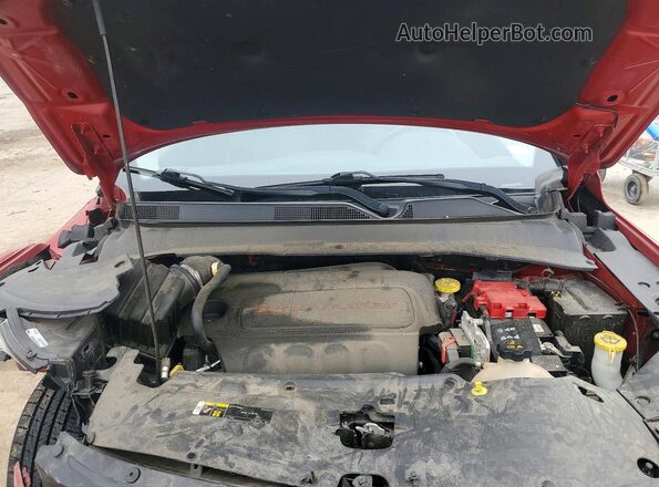 3C4NJDCB9KT812670 2019 JEEP COMPASS Red ძრავის განყოფილების ხედი