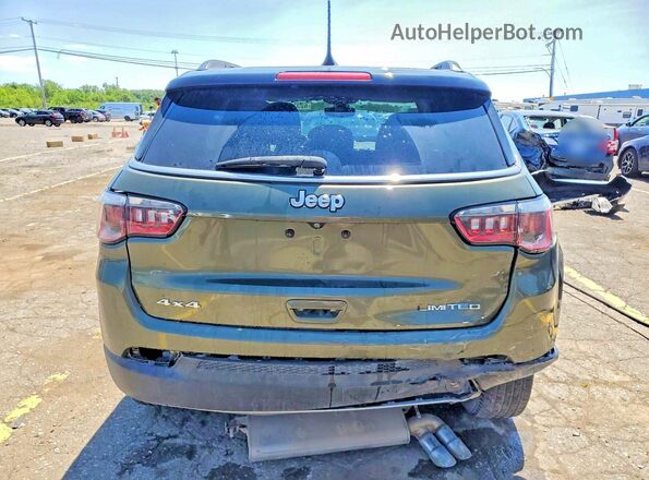 3C4NJDCB9LT159923 2020 JEEP COMPASS Green Հետևի տեսք