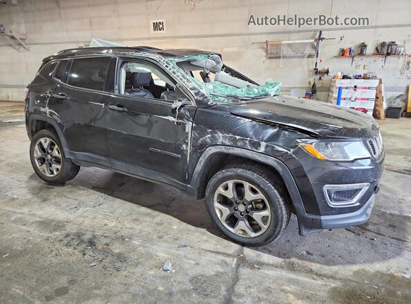 3C4NJDCB9LT168122 2020 JEEP COMPASS Black Передня права чверть