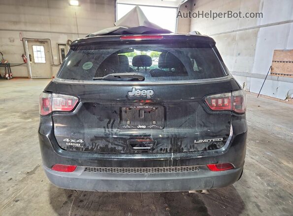 3C4NJDCB9LT168122 2020 JEEP COMPASS Black Вид ззаду