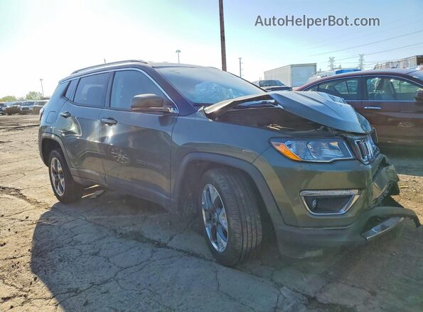 3C4NJDCB9MT542133 2021 JEEP COMPASS Green Delantero derecho