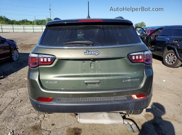 3C4NJDCB9MT542133 2021 JEEP COMPASS Green Vista trasera