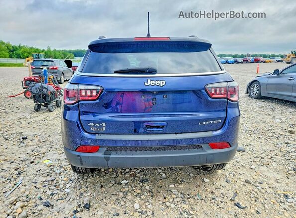 3C4NJDCB9MT549907 2021 JEEP COMPASS Blue Vista trasera