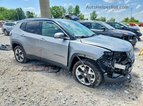 3C4NJDCB9MT583345 2021 JEEP COMPASS Silver წინა მარჯვენა