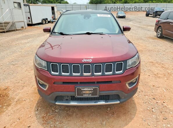 3C4NJDCB9MT603075 2021 JEEP COMPASS Red წინა ხედი