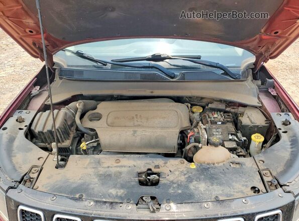 3C4NJDCB9MT603075 2021 JEEP COMPASS Red ძრავის განყოფილების ხედი