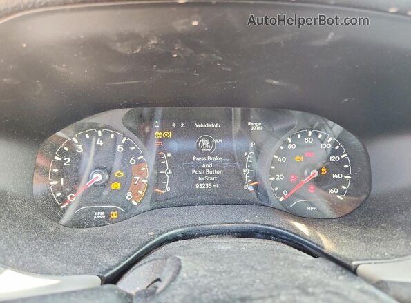 3C4NJDCB9NT134815 2022 JEEP COMPASS Black Widok zestawu wskaźników