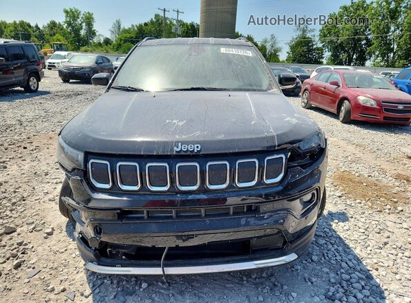 3C4NJDCB9NT134815 2022 JEEP COMPASS Black Widok z przodu