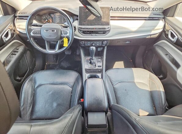 3C4NJDCB9NT134815 2022 JEEP COMPASS Black Widok deski rozdzielczej