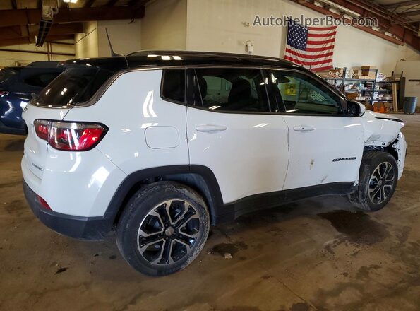 3C4NJDCB9NT146494 2022 JEEP COMPASS Белый Задняя правая четверть
