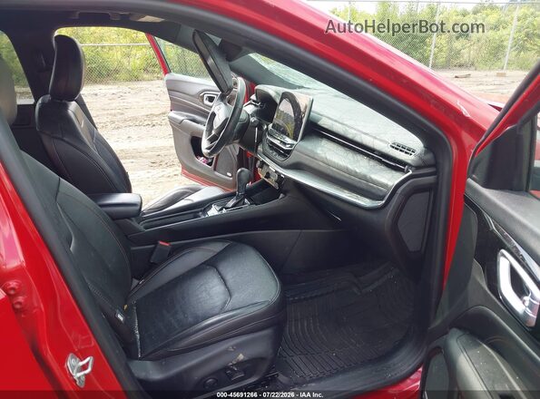 3C4NJDCB9NT197848 2022 JEEP COMPASS Red Front interior view