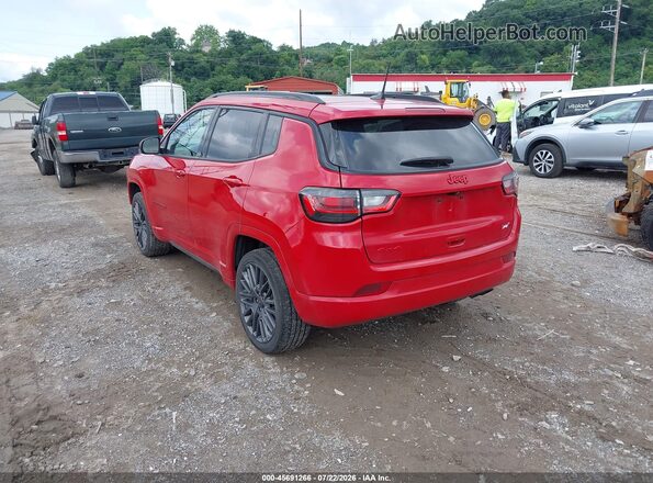 3C4NJDCB9NT197848 2022 JEEP COMPASS Red Rear left