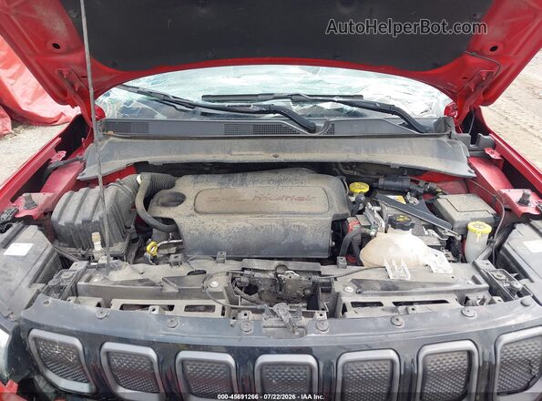 3C4NJDCB9NT197848 2022 JEEP COMPASS Red Rear view