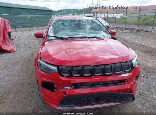 3C4NJDCB9NT197848 2022 JEEP COMPASS Red Front view