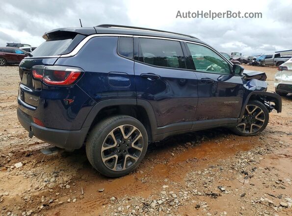 3C4NJDCBXJT116298 2018 JEEP COMPASS Blue უკანა მარჯვენა