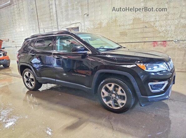 3C4NJDCBXJT341353 2018 JEEP COMPASS Black Передня права чверть
