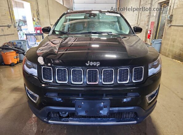 3C4NJDCBXJT341353 2018 JEEP COMPASS Black Вид спереду