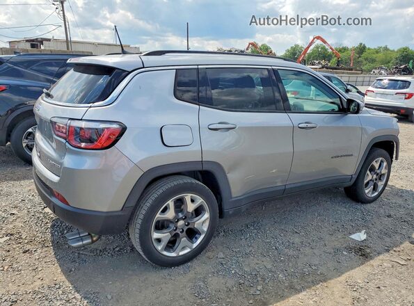 3C4NJDCBXKT619881 2019 JEEP COMPASS Gray Trasero derecho