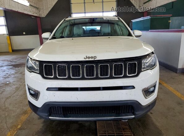 3C4NJDCBXLT155850 2020 JEEP COMPASS White Widok z przodu