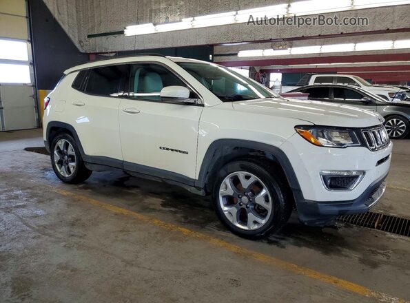 3C4NJDCBXLT155850 2020 JEEP COMPASS White Przód prawy