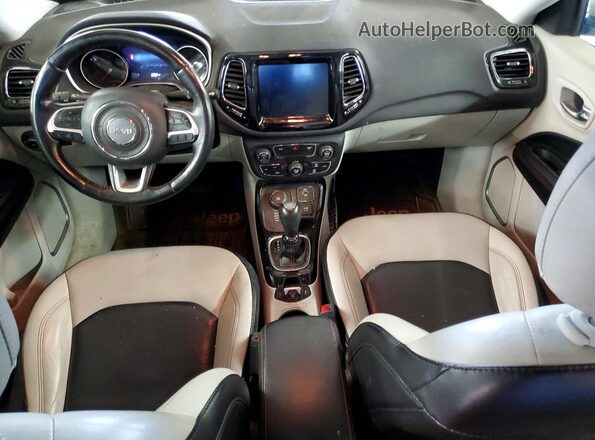3C4NJDCBXLT155850 2020 JEEP COMPASS White Widok deski rozdzielczej