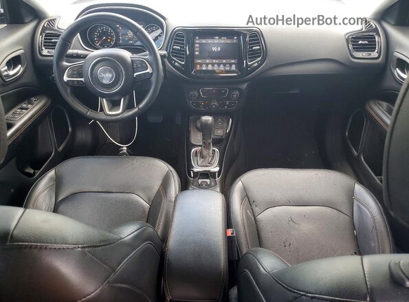 3C4NJDCBXLT252207 2020 JEEP COMPASS White Dashboard view