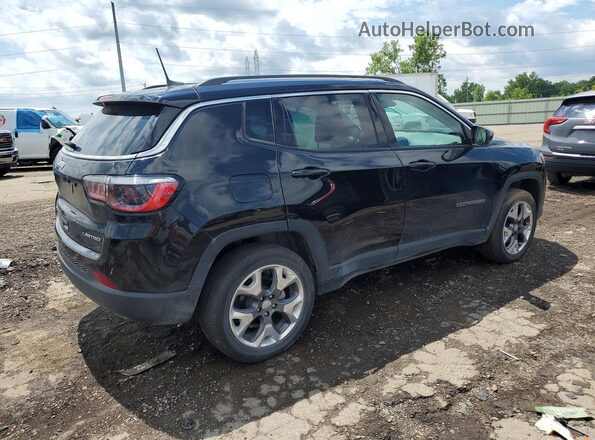 3C4NJDCBXMT503387 2021 JEEP COMPASS Черный Задняя правая четверть