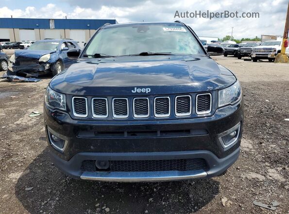 3C4NJDCBXMT503387 2021 JEEP COMPASS Черный Вид спереди