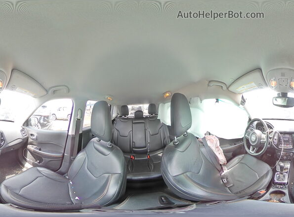 3C4NJDCBXMT503387 2021 JEEP COMPASS Черный Панорамный вид салона 360°