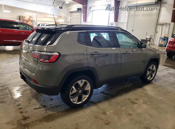 3C4NJDCBXMT516348 2021 JEEP COMPASS Gray Trasero derecho