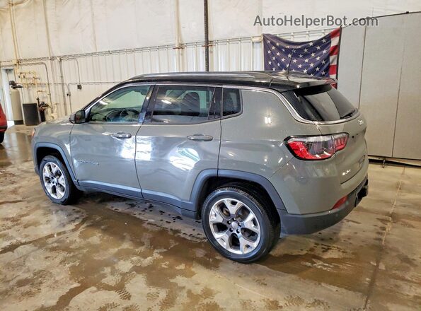 3C4NJDCBXMT516348 2021 JEEP COMPASS Gray Trasero izquierdo