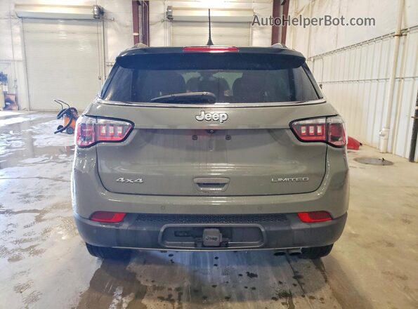 3C4NJDCBXMT516348 2021 JEEP COMPASS Gray Vista trasera