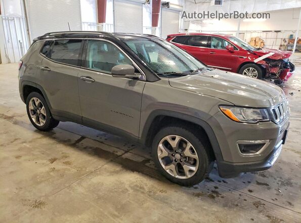 3C4NJDCBXMT516348 2021 JEEP COMPASS Gray Delantero derecho
