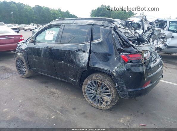 3C4NJDCBXNT167189 2022 JEEP COMPASS Black Trasero izquierdo