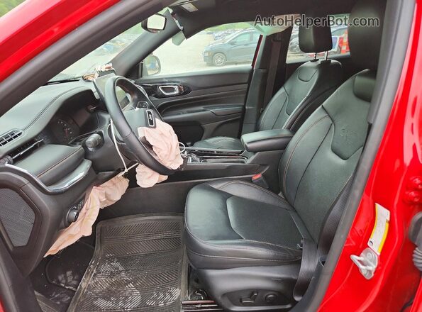 3C4NJDCBXNT189435 2022 JEEP COMPASS Red წინა სალონის ხედი