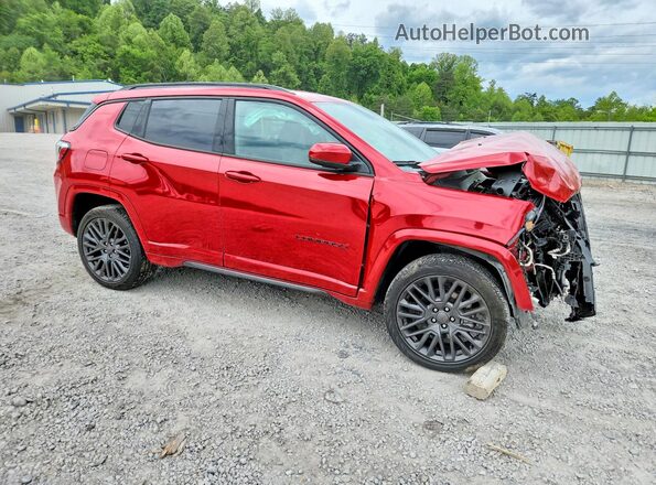 3C4NJDCBXNT189435 2022 JEEP COMPASS Red წინა მარჯვენა