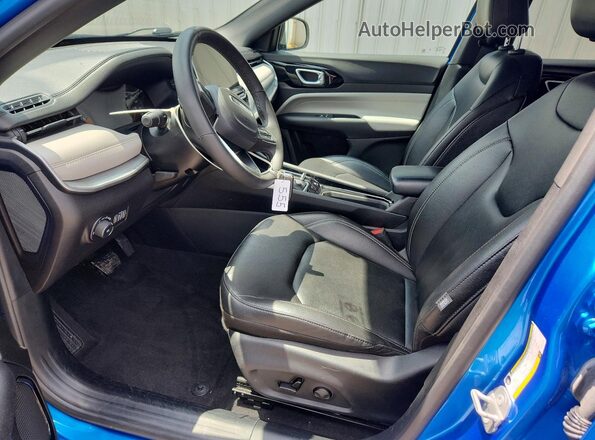 3C4NJDCN0ST522702 2025 JEEP COMPASS Blue Vista interior delantera