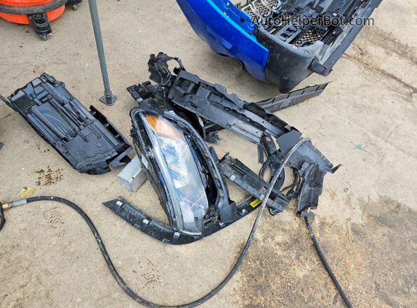3C4NJDCN0ST522702 2025 JEEP COMPASS Blue Vista del compartimento del motor