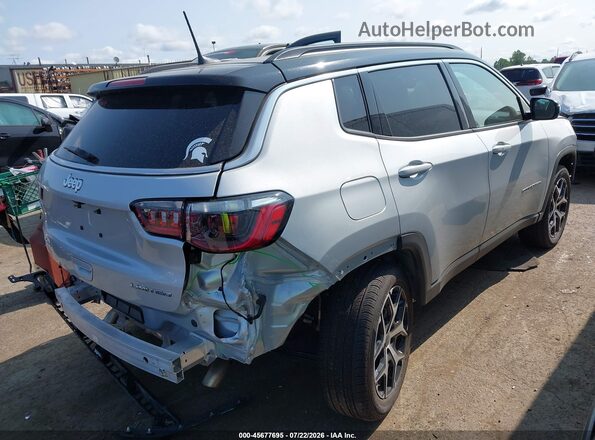 3C4NJDCN0ST540889 2025 JEEP COMPASS Silver Rear right