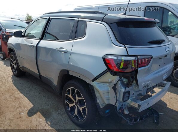 3C4NJDCN0ST540889 2025 JEEP COMPASS Silver Rear left