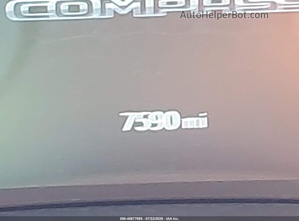 3C4NJDCN0ST540889 2025 JEEP COMPASS Silver Rear seats view