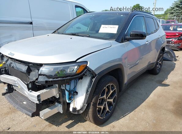 3C4NJDCN0ST540889 2025 JEEP COMPASS Silver Front left