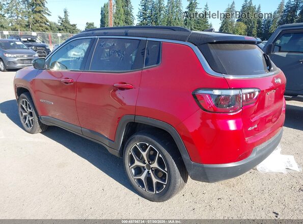 3C4NJDCN0ST579112 2025 JEEP COMPASS Red Tył lewy