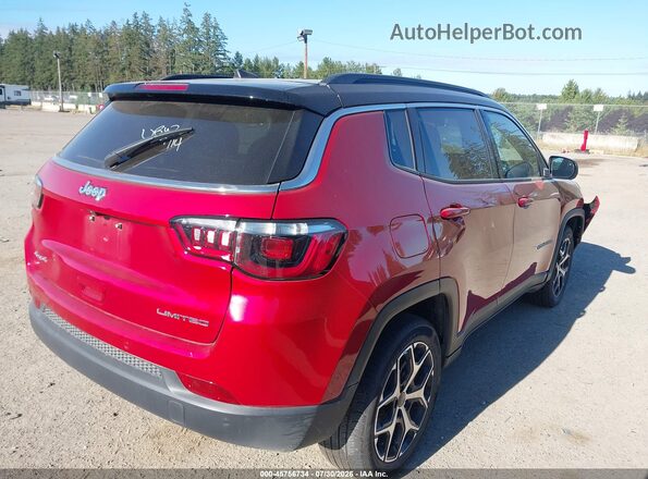 3C4NJDCN0ST579112 2025 JEEP COMPASS Red Tył prawy