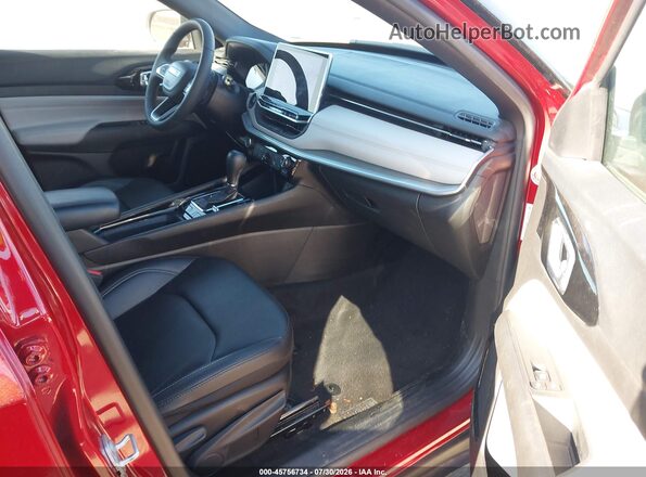 3C4NJDCN0ST579112 2025 JEEP COMPASS Red Widok wnętrza z przodu