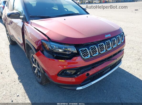 3C4NJDCN0ST579112 2025 JEEP COMPASS Red Widok z przodu