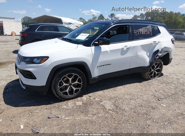 3C4NJDCN0ST614442 2025 JEEP COMPASS White Передня ліва чверть