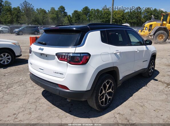 3C4NJDCN0ST614442 2025 JEEP COMPASS White Задня права чверть